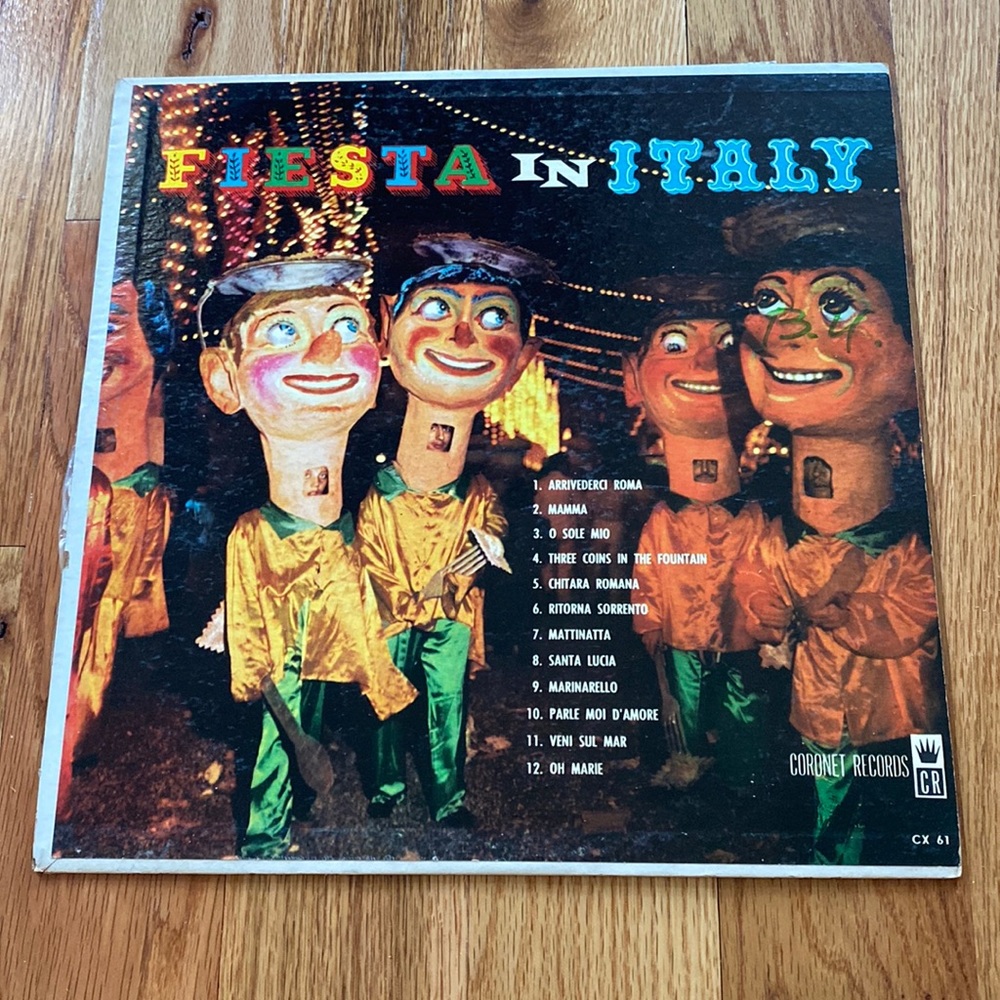 Fiesta In Italy Vinyl Record